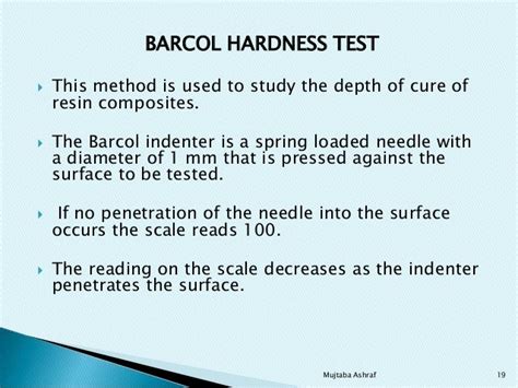 barcol hardness test method|barcol hardness test procedure pdf.